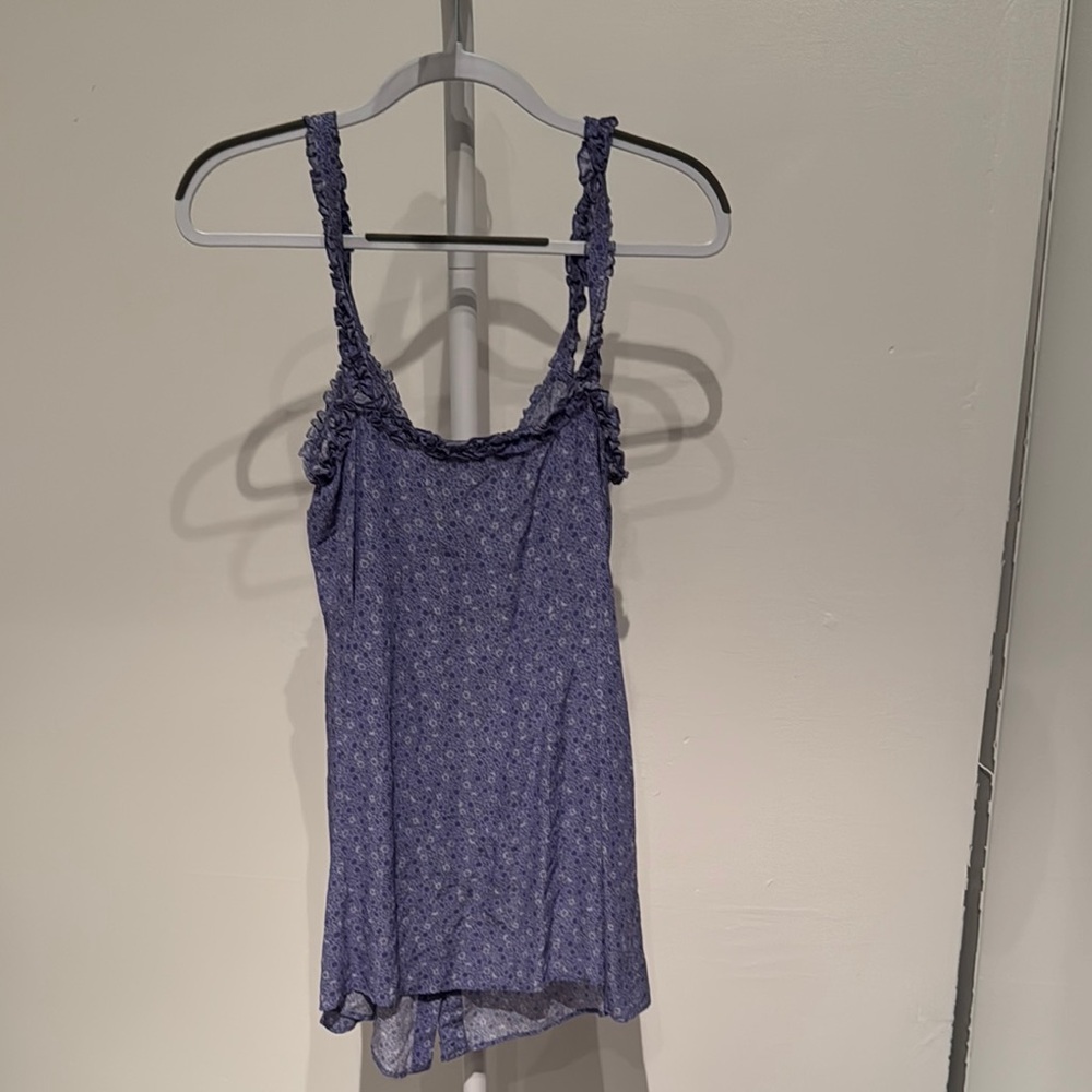 REALISATION PAR Purple Ruched DRESS - Picture 3 of 4